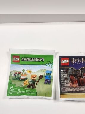Lego Minecraft and Harry Potter New and Sealed